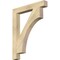 Ekena Millwork Westlake Block Rough Sawn Bracket, Douglas Fir, 4"W x 30"D x 38"H BKT04X30X38WTL05RDF - alternate 1
